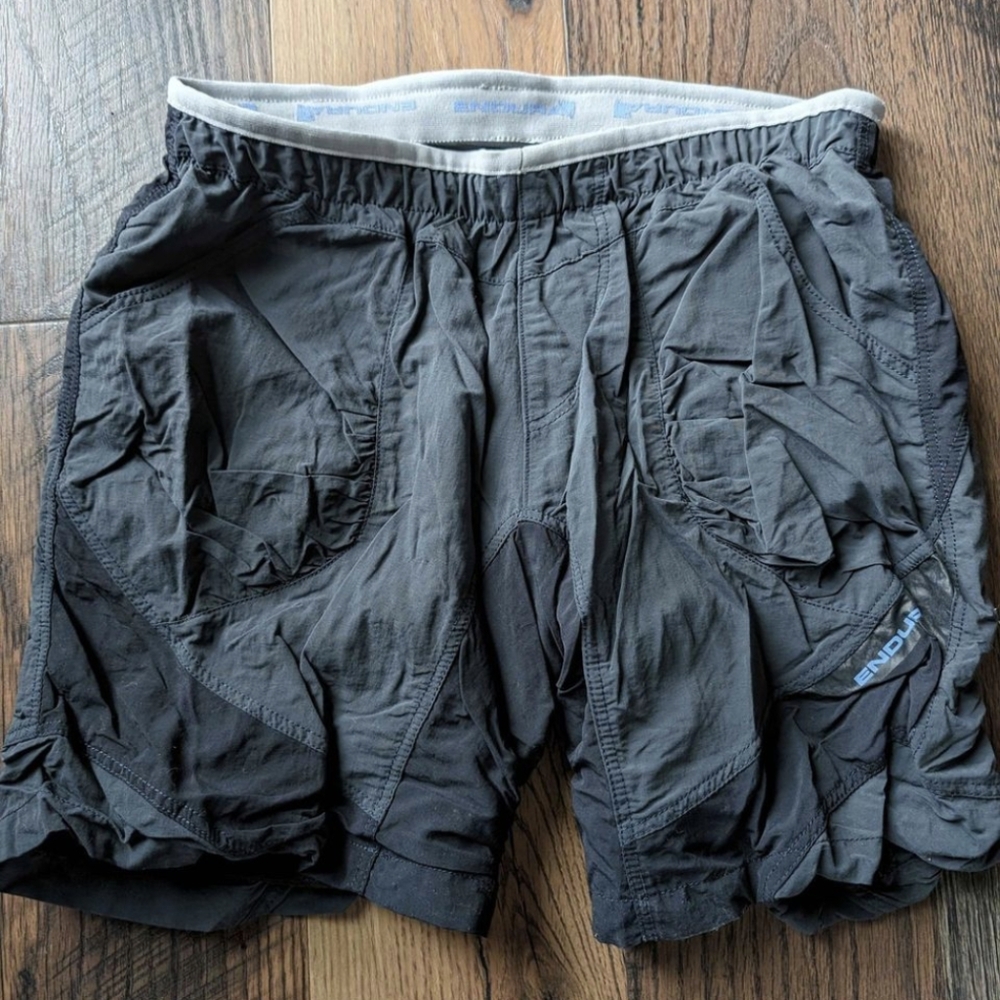 Women's padded bike shorts. Size S.